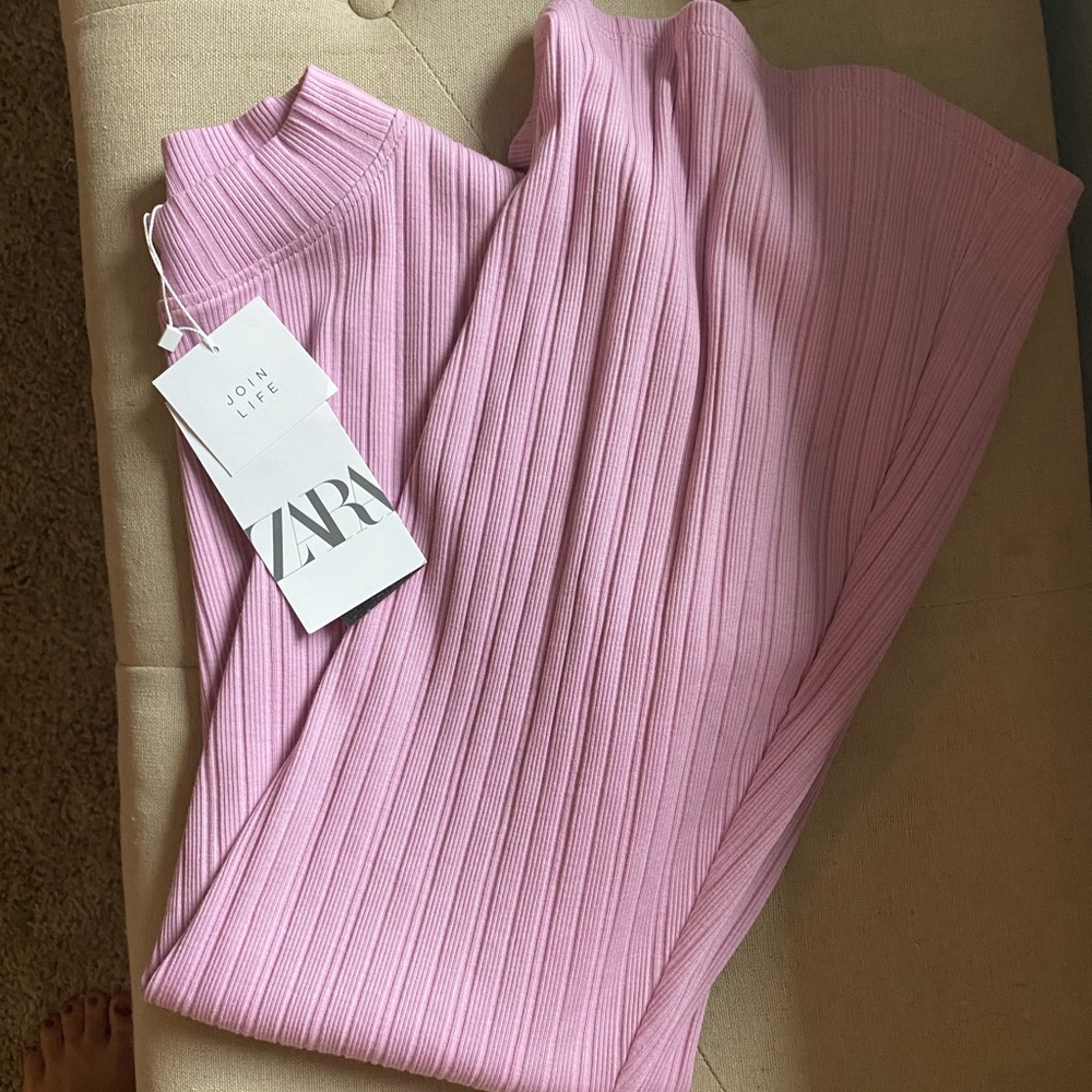 Zara high neck mini dress